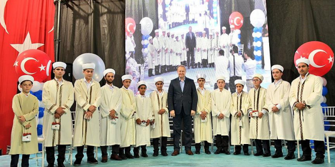 Trabzon'da hafızlık icazet merasimi