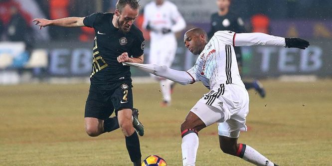 Beşiktaş ile Osmanlıspor 16. randevuda
