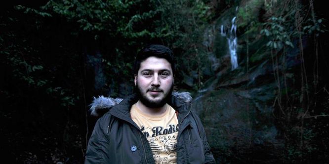 Fındık bahçesinde çalışırken keşfetti