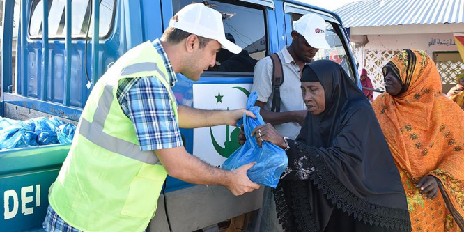 TİKA'dan şehitler adına Afrika'da kurban kesimi