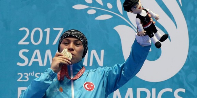 Tekvandoda altın madalya