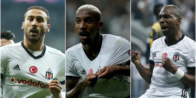 Beşiktaş'ı taşıyan üçlü