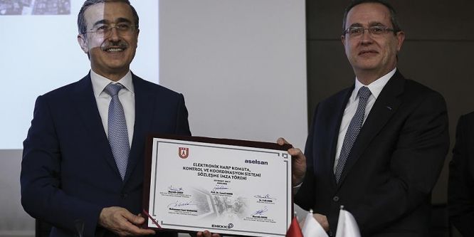 Elektronik harp projelerinde imzalar atıldı