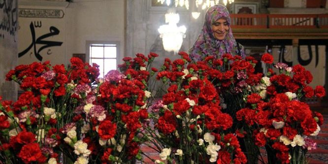 Eski Cami'de eski bir Osmanlı geleneği