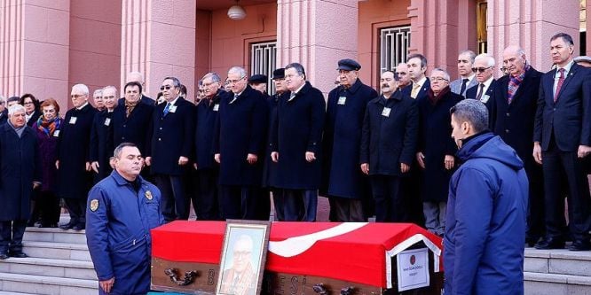 Ocakçıoğlu için Yargıtay'da cenaze töreni
