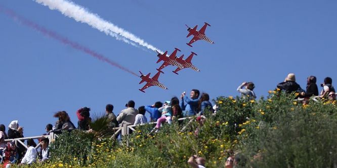 Türk Yıldızları Antalya semalarında