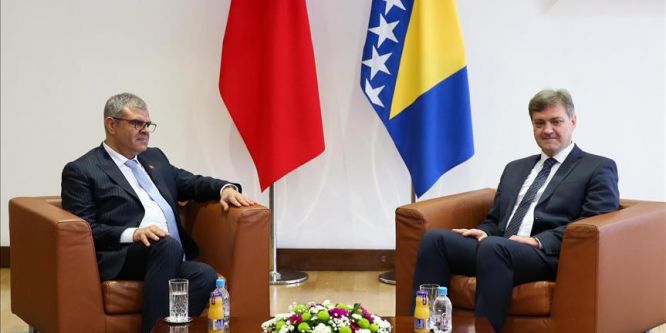 Başbakan Yardımcısı Kaynak Bosna Hersek'te