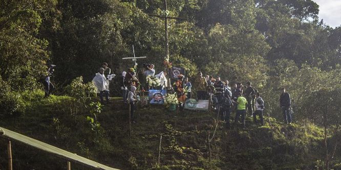 Chapecoense'den duygusal ziyaret