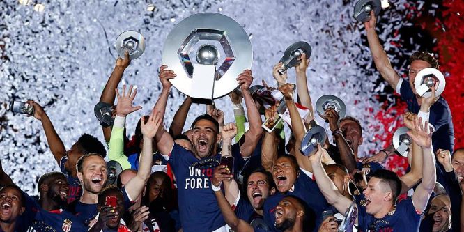 Fransa'da şampiyon Monaco