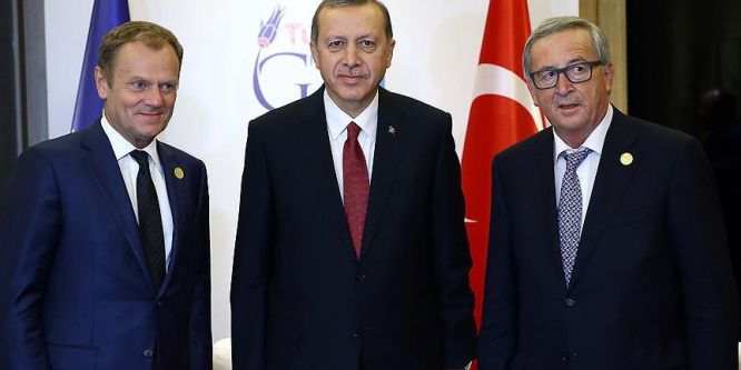 Cumhurbaşkanı Erdoğan, Juncker ve Tusk'la görüşecek