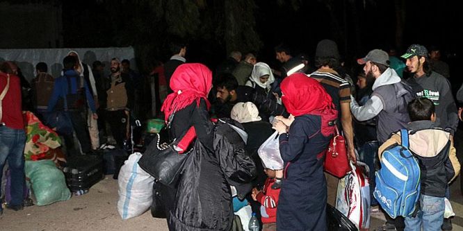 Berze'yi terk etmek zorunda kalan 950 kişi tahliye edildi