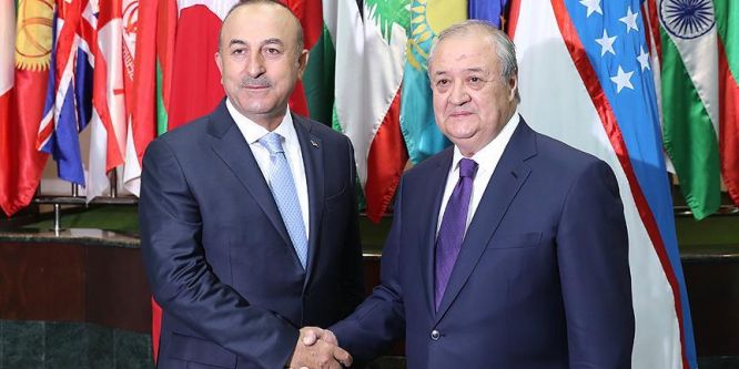 Çavuşoğlu: Özbekistan'la kardeşliğimizi güçlendirmek istiyoruz