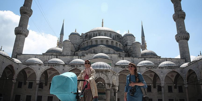 İstanbul'a turist akını