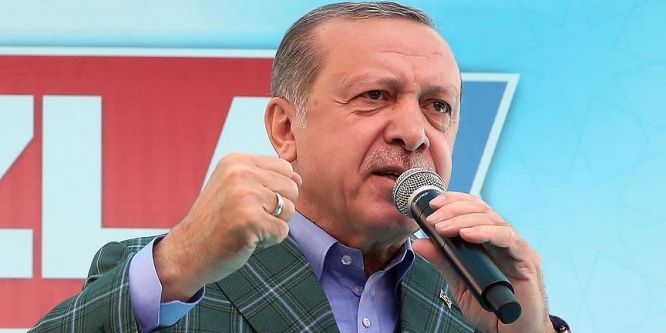 Erdoğan: Biz düşmana korku, dosta muhabbet erleriyiz