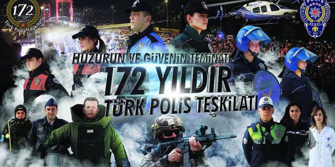 Emniyet teşkilatı 172 yaşında