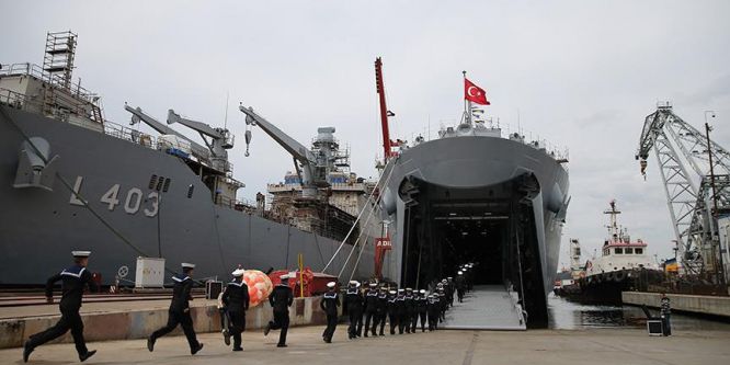 TCG Bayraktar Deniz Kuvvetlerine teslim edildi