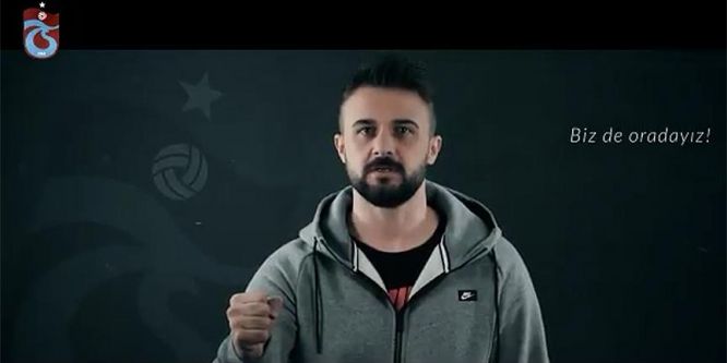 Trabzonsporlu futbolculardan taraftara çağrı