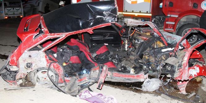 Tekirdağ’da trafik kazası!
