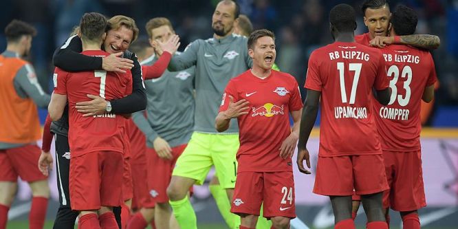 RB Leipzig'den büyük başarı