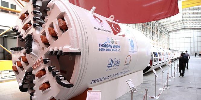 İlk yerli tünel açma makinesi tanıtıldı