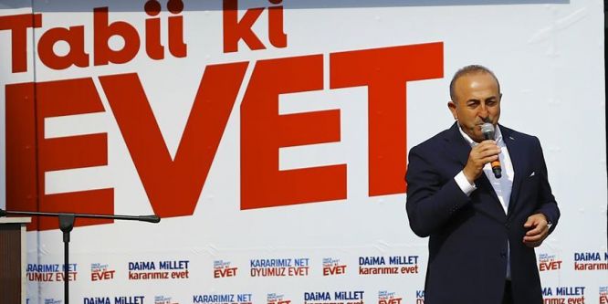 Bakan Çavuşoğlu: Türkiye'nin geleceğini oylayacağız