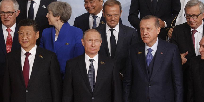 Cumhurbaşkanı Erdoğan, G20'de 10 ülkenin liderleriyle görüştü