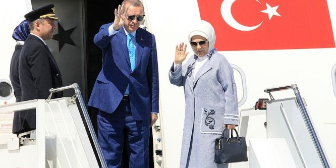 Cumhurbaşkanı Erdoğan Hindistan'a geldi