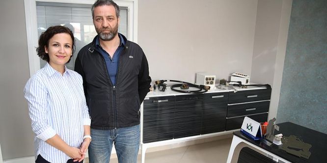 Mühendis çift milli savunma sanayi için üretiyor