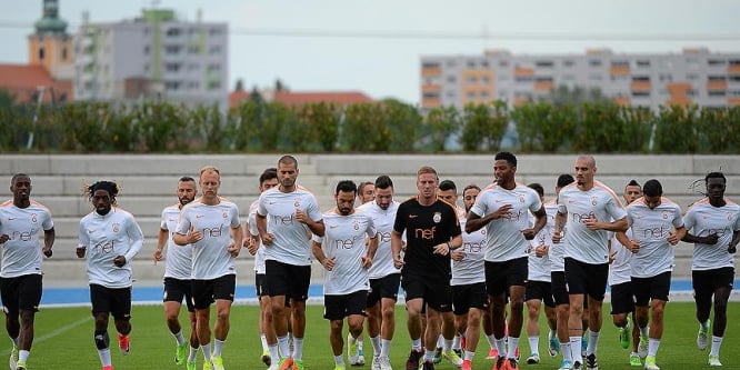 Galatasaray'ın Slovakya kampı başladı