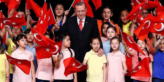 Cumhurbaşkanlığı Külliyesi'nde 23 Nisan coşkusu