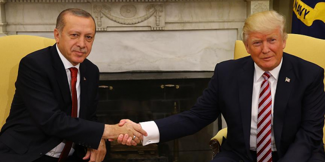 Cumhurbaşkanı Erdoğan, Trump ile ikili görüşme gerçekleştirdi