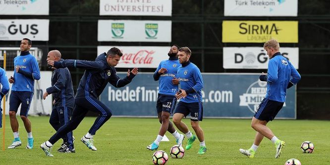 Fenerbahçe derbi hazırlıklarını tamamladı