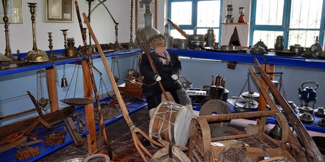 Eski okul binası köy müzesi oldu