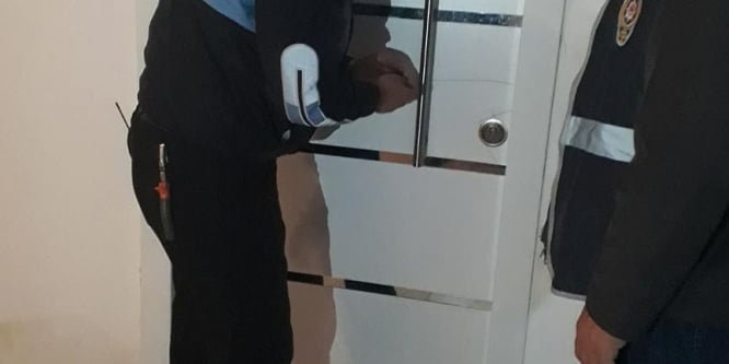 Günlük kiralık evlere yakın markaj: Baskın yapıldı, firari yakalandı