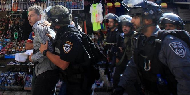 İsrail güçleri ocak ayında 590 kişiyi gözaltına aldı