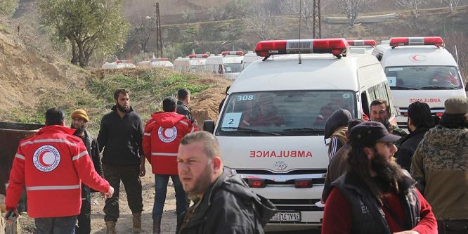 Barada Vadisi'nde tahliyeler tamamlandı