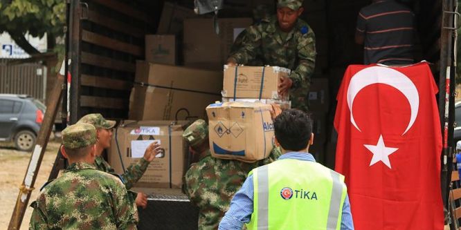 Türkiye'nin yardımları afet bölgesine ulaştı