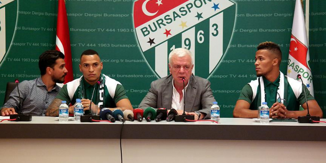 Titi ve Ekong resmen Bursaspor'da