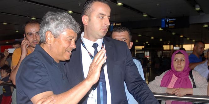 Mircea Lucescu İstanbul'da