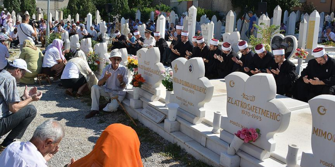 Bosna'da şehitler anıldı