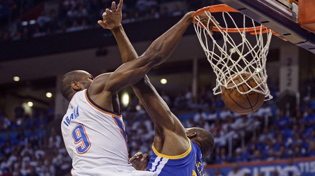 Thunder, Golden State Warriors'ı sahadan sildi
