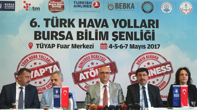 THY 6. Bursa Bilim Şenliği'nde 150 deney yapılacak