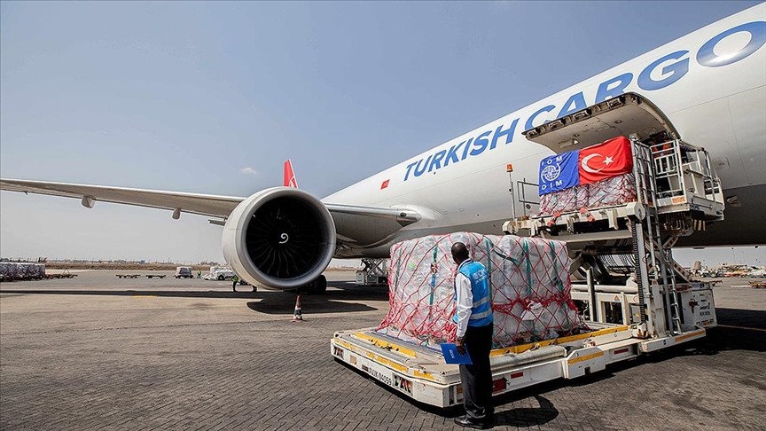 THY Birleşmiş Milletler Göç Örgütü’nün deprem yardımlarını Türkiye’ye getirdi