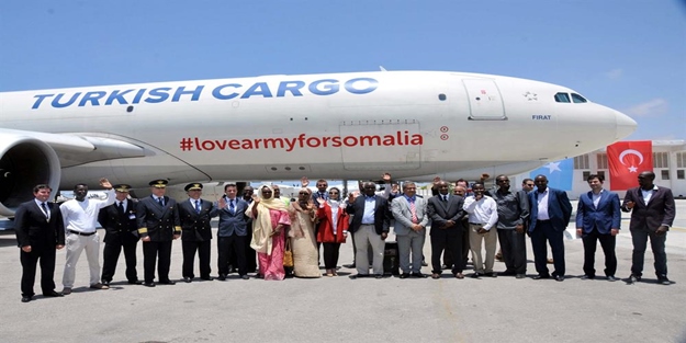 THY çağrıya uydu, Somali’ye yardım elini uzattı
