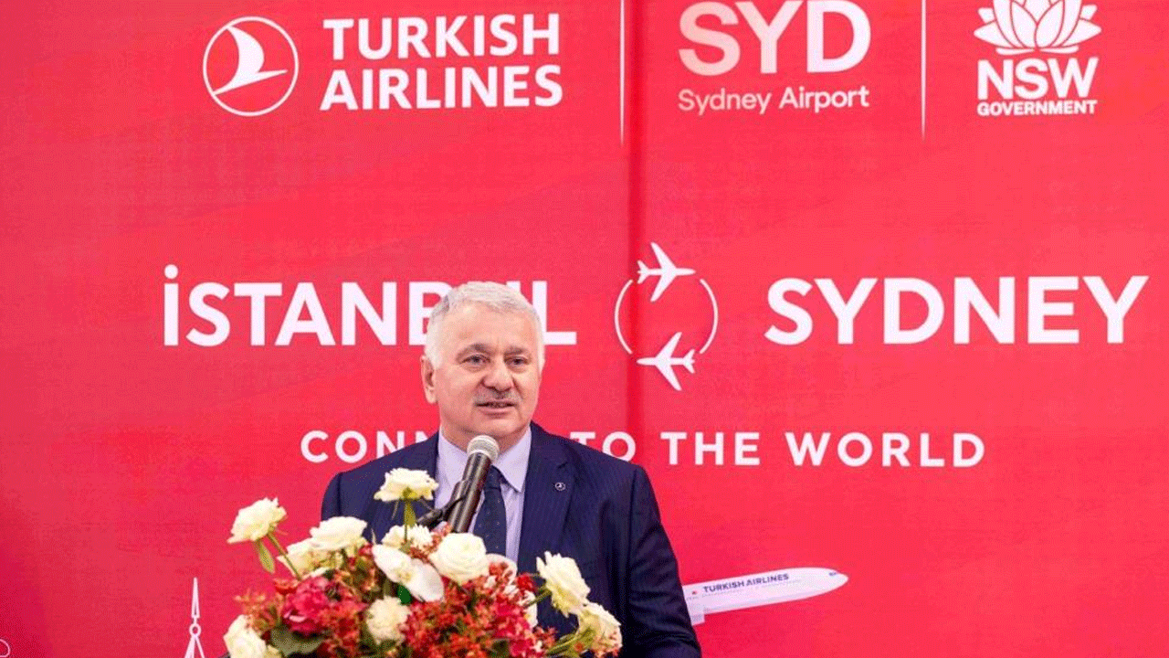 THY en uzun rotasına uçtu