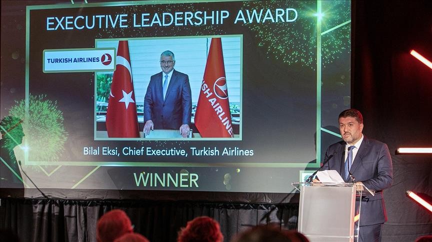 THY Genel Müdürü Ekşi’ye ‘Üst Düzey Liderlik’ ödülü