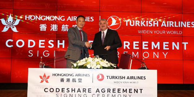 THY'den Hong Kong Havayolları ile ortak anlaşma!