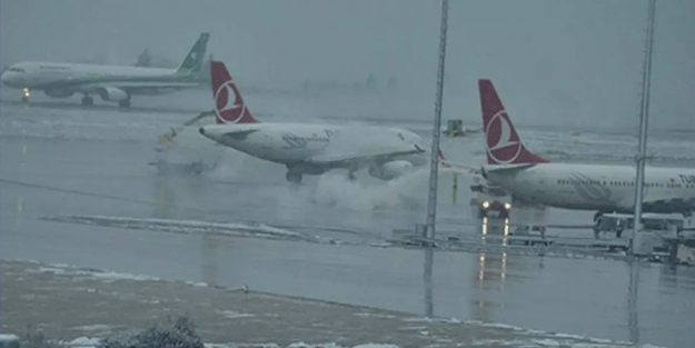 THY seferleri iptal etti