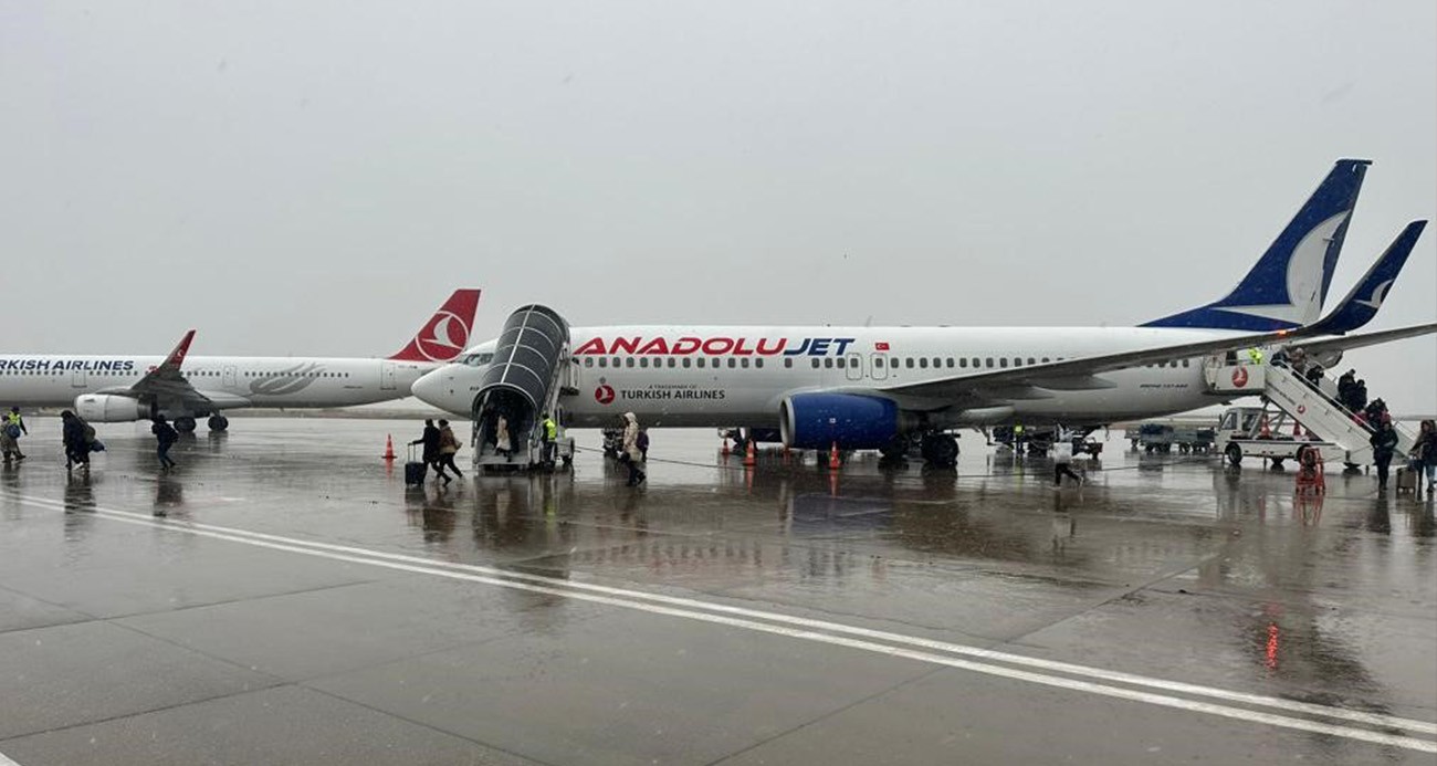 THY uçağı sis nedeniyle Şırnak’a inemedi