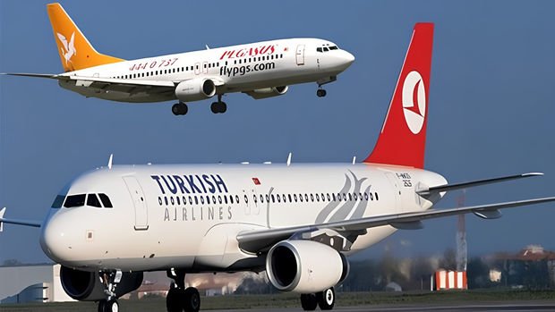 THY ve Pegasus’tan son dakika kararı! Seferler iptal edildi